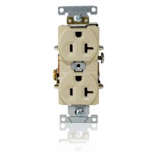 Leviton L5362-I - 520R IND DUPLEX REC IV