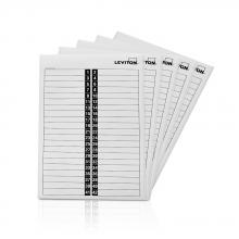 Leviton LSTIK - ACCY CIRCUIT IDENTIFICATION STICKERS