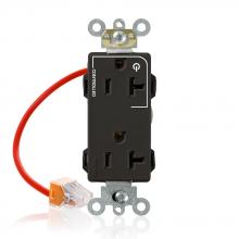 Leviton M1636-1CE - 20A LLK SPLT CONTRL DEC REC BLK