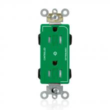 Leviton MT162-2GN - 15A LLOK TR CONTROL DEC REC GRN