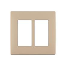 Leviton REWP2-DT - RENU 2 GANG WLPLT DAPPER TAN