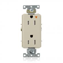 Leviton T1626-IGI - IV DEC DUPL TR REC 515R 2P3W 15A125V