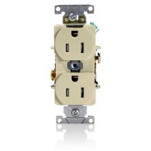 Leviton T5262-I - IV 5-15R DUPLEX TR REC 2P-3W 15A-125V