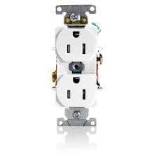 Leviton T5262-W - WH 5-15R DUPLEX TR REC 2P-3W 15A-125V