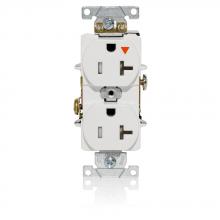 Leviton T5362-IGW - 20A 125V TR IG RECEPT WHT