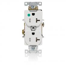 Leviton T8300-W - 20A 125V TR HG RECEPT WHT