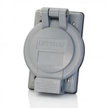 Leviton 7420-G - GY WR COVER 20/30A SGLE LOCK