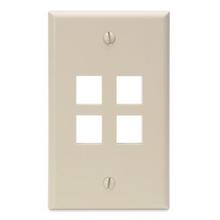 Leviton 41080-4IP - WP QP 4PORT SG IV