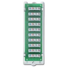 Leviton 47689-B - SMC MOD 1X9 TEL+BRKT