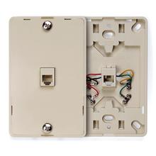 Leviton 40214-I - WALLPHONE WP W/ 6P4C SCREW TERM IV