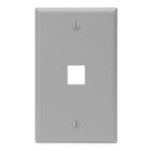 Leviton 41080-1GP - WP 1PORT SG GY