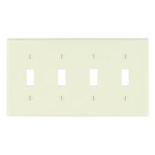 Leviton 78012 - 4G- LT ALMOND W/P