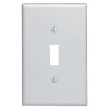 Leviton 80501-W - 1G MIDWAY WALLPLATE