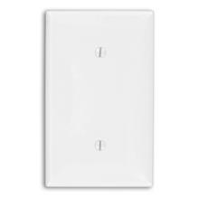 Leviton 80719-R - SINGLE GANG WALLPLATE BLANK RED