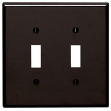 Leviton 85109 - BR WP 2G 2TGL OVERSIZED