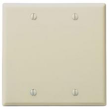 Leviton 86025 - 2G BLANK IVORY