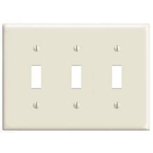 Leviton PJ3-T - 3 GANG TGLE MID WLPLT LA