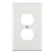 Leviton PJ8-W - WH WP MIDWAY 1G REC DUP THERMPL.