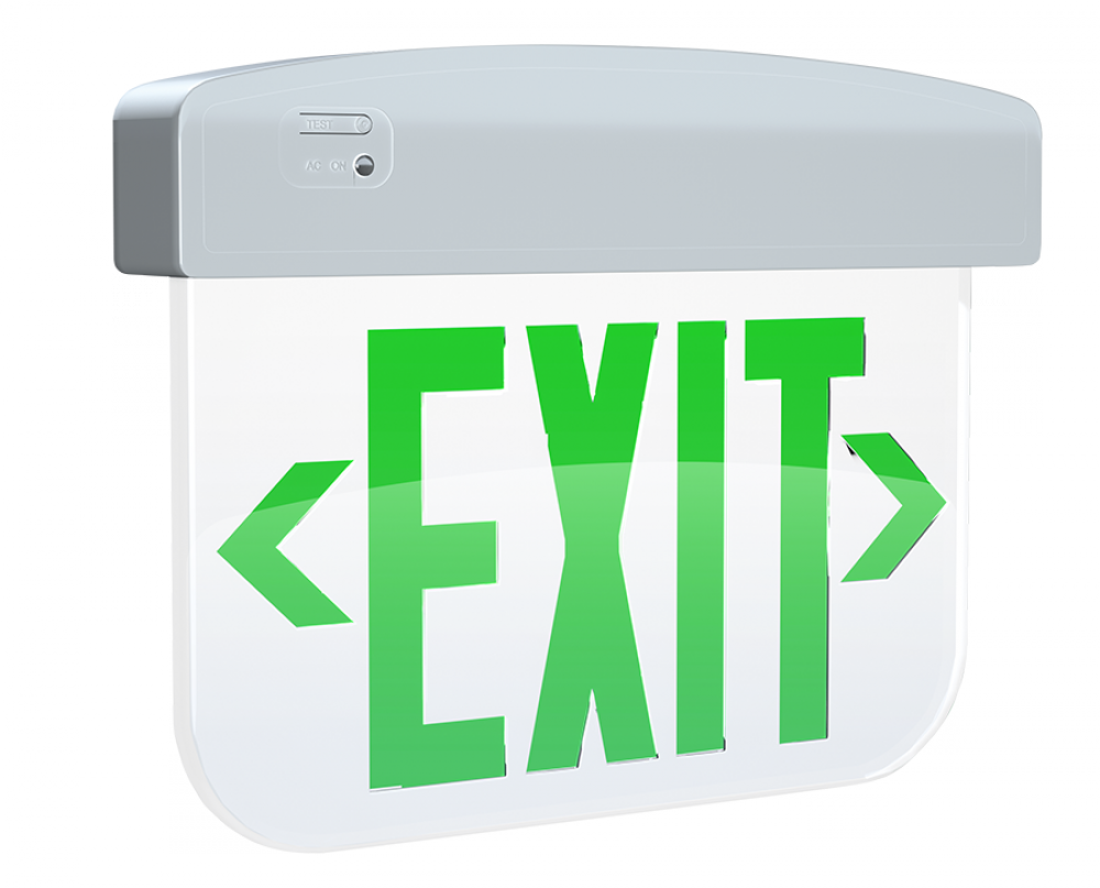 PLASTIC EXIT 1FACE EM GR-L CL-P WH-H