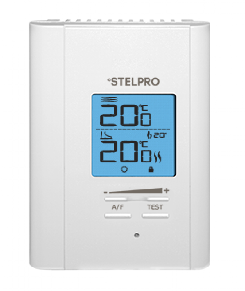 THERMOSTAT ÉLECT. À PROG. UNIQUE CABLE 120-240