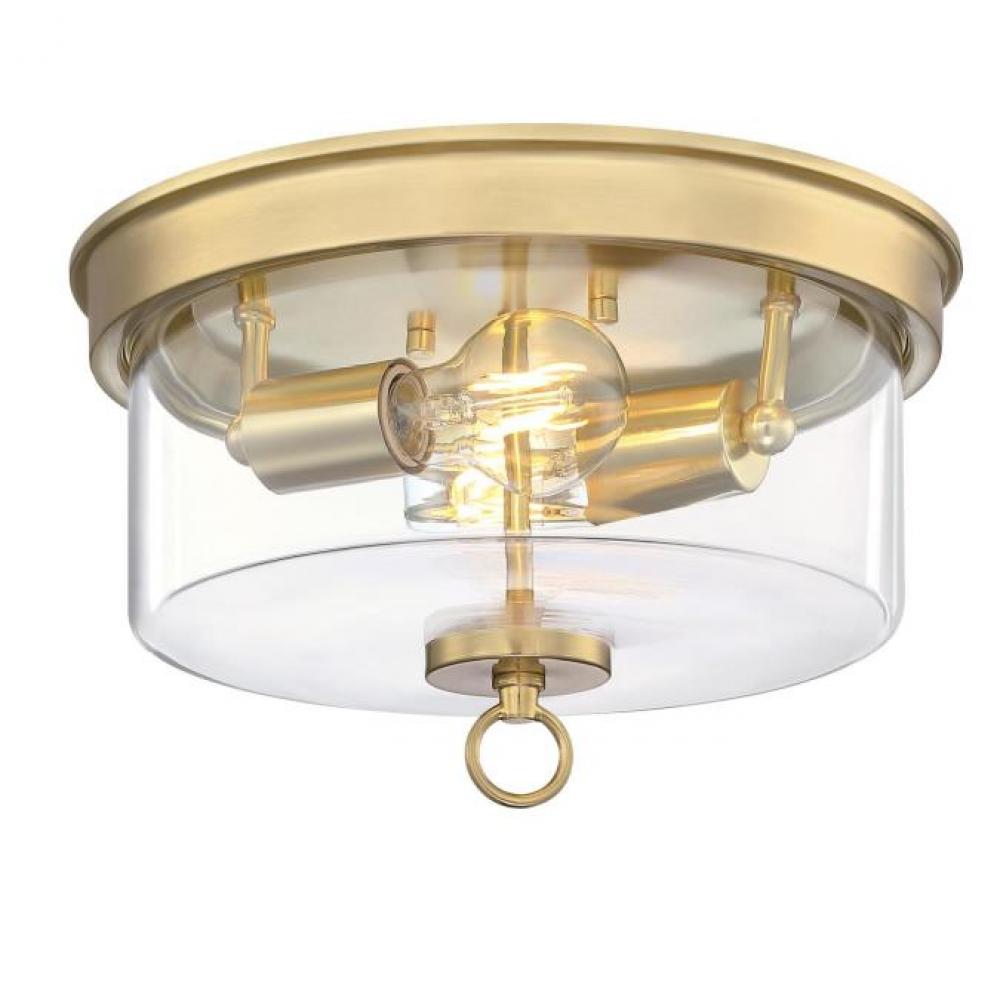 Lebanon 12-Inch, Two-Light Flush Mount Ceiling F