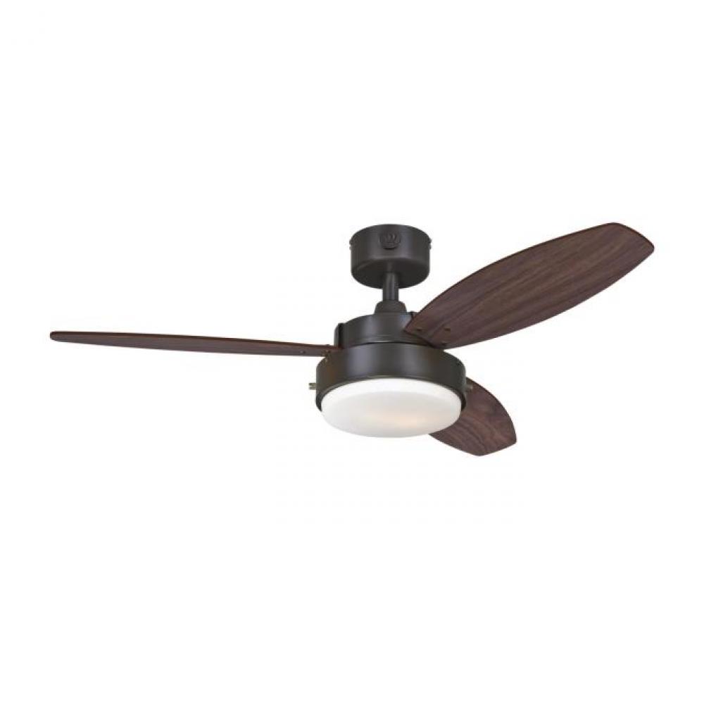 Alloy 42-Inch Indoor Ceiling Fan with LED Light