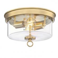 Westinghouse 6128600 - Lebanon 12-Inch, Two-Light Flush Mount Ceiling F