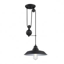 Westinghouse 6129300 - Iron Hill One-Light Indoor Pulley Pendant