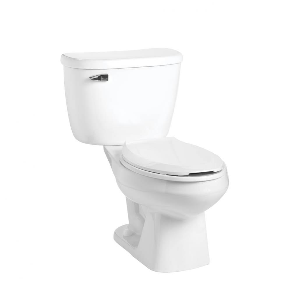 Quantum 1.6 Elongated Toilet Combination, White