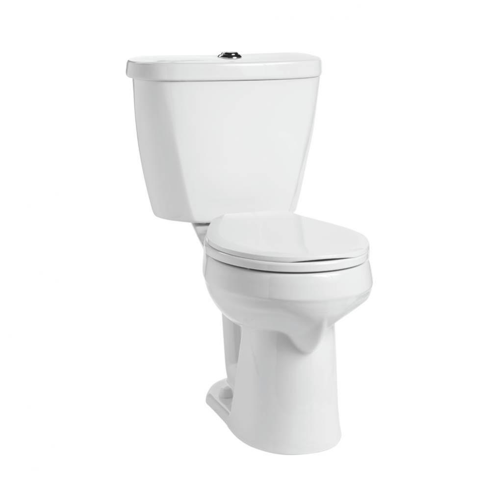 Summit Dual Flush Round SmartHeight Toilet Combination