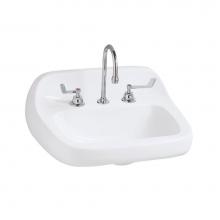 Mansfield Plumbing 201810001 - LAV 2018HB-NS 1-HOLE WHT