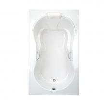 Mansfield Plumbing 5572 - Hampton R Swirl-way Bathtub