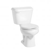 Mansfield Plumbing 131-180WHT - Alto 1.6 Round 10'' Rough-In Toilet Combination