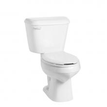 Mansfield Plumbing 138-180WHT - Alto 1.6 Elongated 10'' Rough-In Toilet Combination