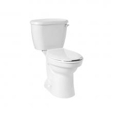 Mansfield Plumbing 4817-3816RHWHT - Cascade 1.28 Elongated SmartHeight Toilet Combination