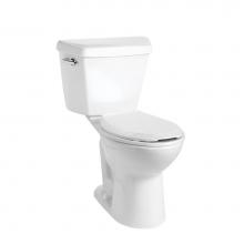 Mansfield Plumbing 4977-2916WHT - Denali 1.28 Elongated SmartHeight Toilet Combination