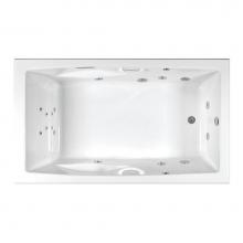 Mansfield Plumbing 50735 - Brentwood 3666 Swirl-Way Whirlpool Essentials