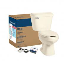 Mansfield Plumbing 013510517 - Pro-Fit 2 1.6 Elongated Complete Toilet Kit