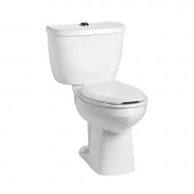 Mansfield Plumbing 148-154WHT - QuantumOne 1.0 Elongated SmartHeight Toilet Combination