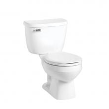 Mansfield Plumbing 146-123WHT - Quantum 1.6 Round Toilet Combination