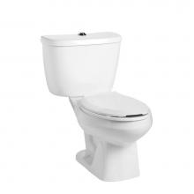 Mansfield Plumbing 147-122WHT - Quantum 1.6 Elongated Toilet Combination