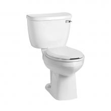 Mansfield Plumbing 148-10-123RHWHT - Quantum 1.6 Elongated SmartHeight 10'' Rough-In Toilet Combination