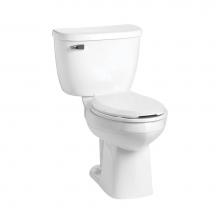 Mansfield Plumbing 148-10-123WHT - Quantum 1.6 Elongated SmartHeight 10'' Rough-In Toilet Combination