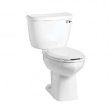 Mansfield Plumbing 148-123RHWHT - Quantum 1.6 Elongated SmartHeight Toilet Combination, Right-Hand, White