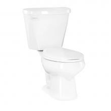 Mansfield Plumbing 382-377WHT - Summit Pro 1.28 Elongated Toilet Combination