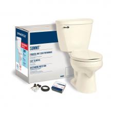 Mansfield Plumbing 038010517 - Summit 1.6 Round Complete Toilet Kit