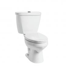 Mansfield Plumbing 382-3386WHT - Summit Dual Flush Elongated Toilet Combination
