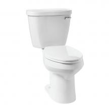 Mansfield Plumbing 384-386RHWHT - Summit 1.6 Elongated SmartHeight Toilet Combination