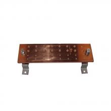 Burndy-US, a Hubbell affiliate BBB14416H - BUSBAR 1/4X4X16 32HOLE