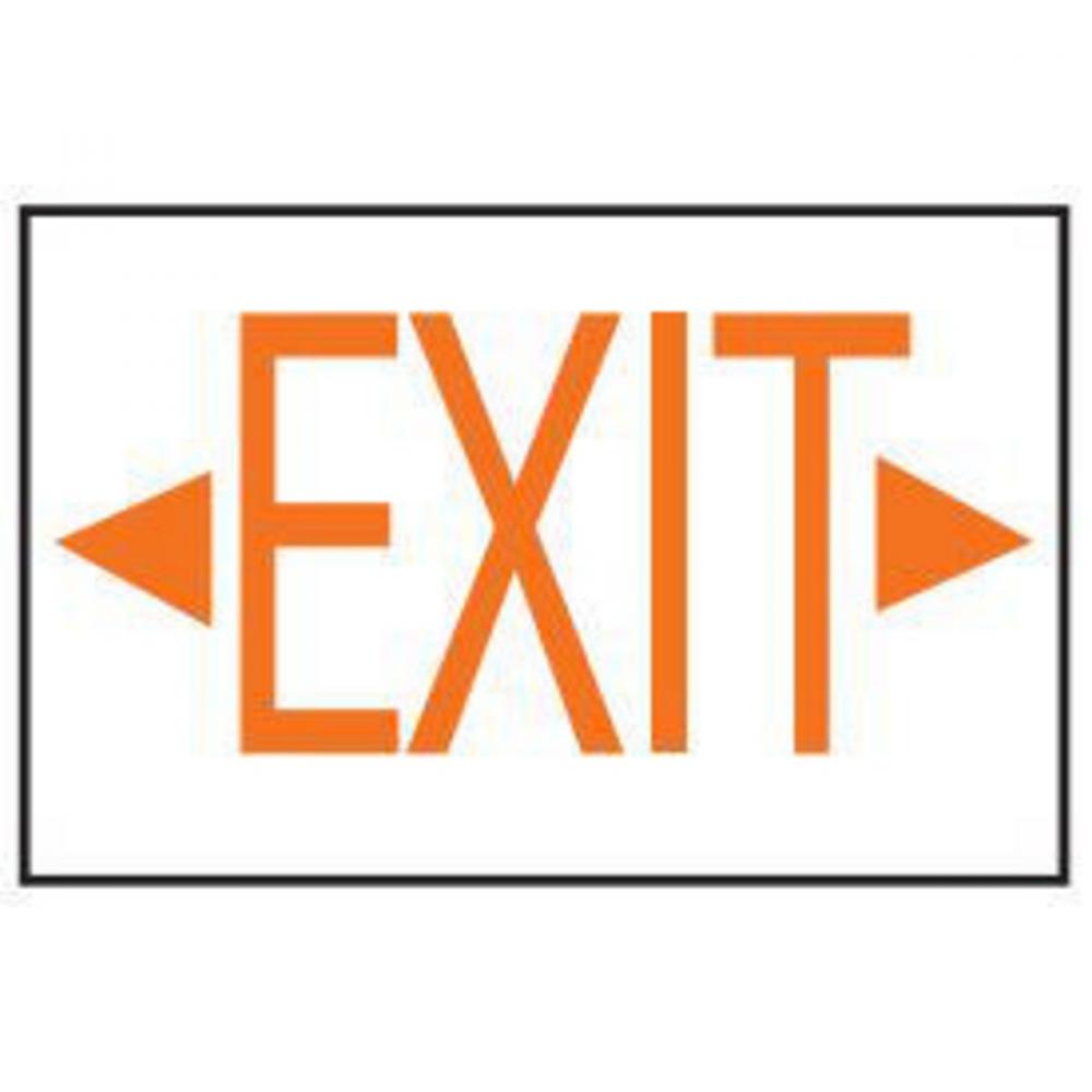 DISC-RED EXIT WHT BACK ARROWS LEFT RIGHT